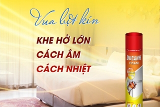 Keo bọt Pu - Foam là gì? Cách ứng dụng keo bọt Pu - Foam vào thực tế đúng kỹ thuật và đạt hiệu quả cao 